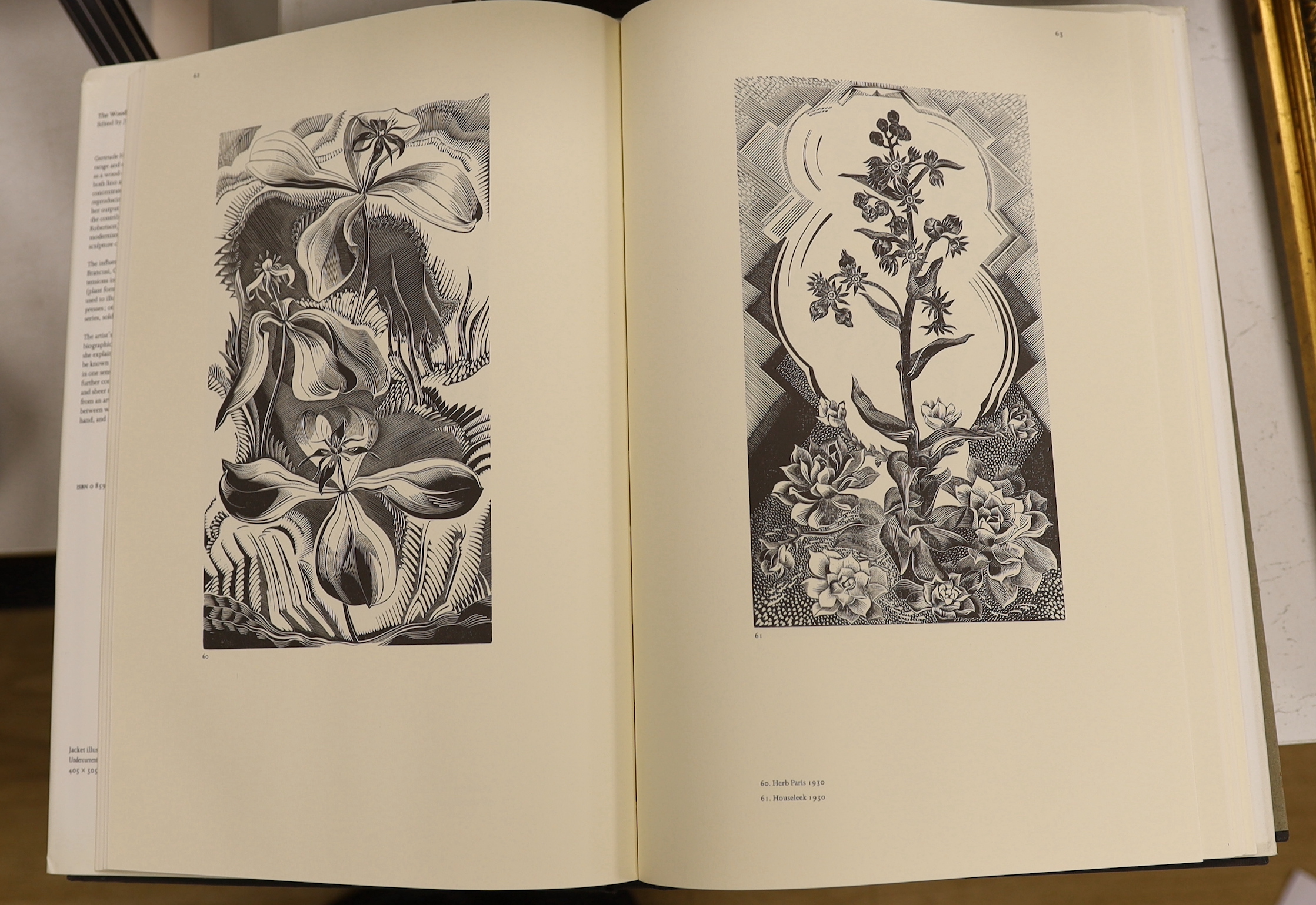 The engravings of Eric Gill, together with the wood engravings of Gertrude Hermes